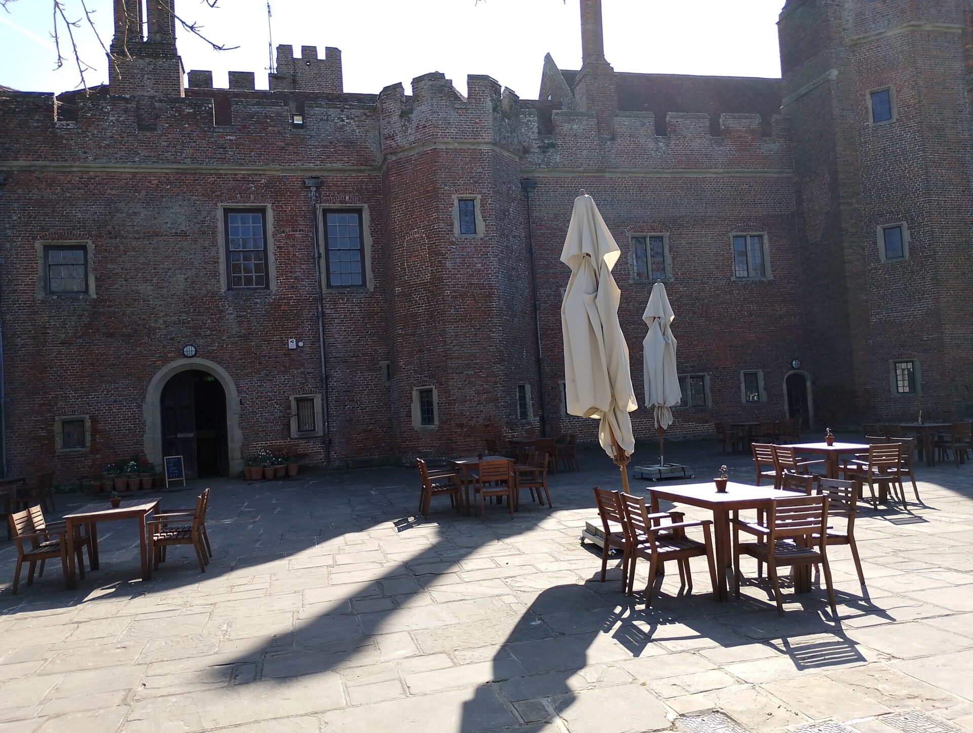 Cafe At Herstmonceux Castle